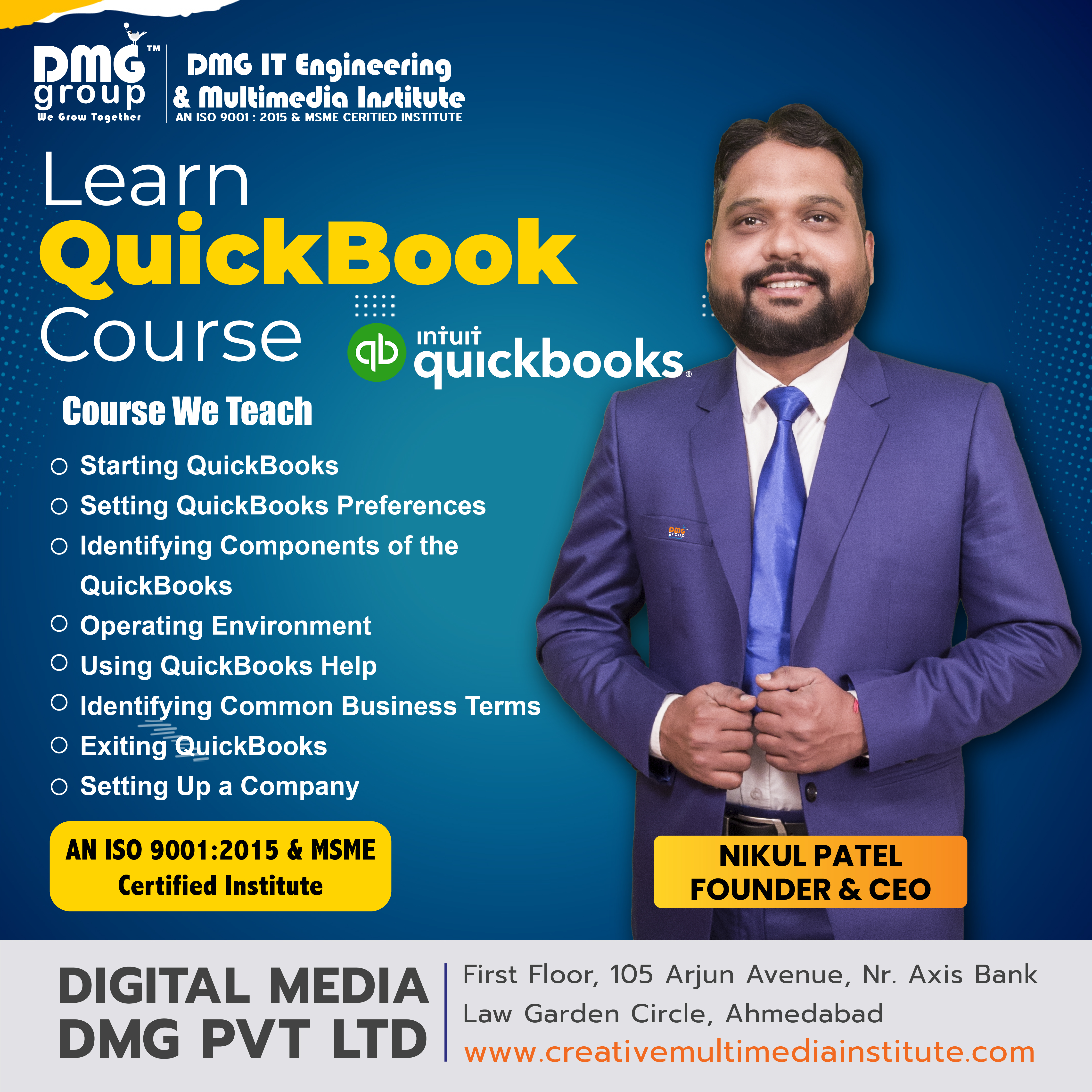 QuickBooks Course in Ahmedabad